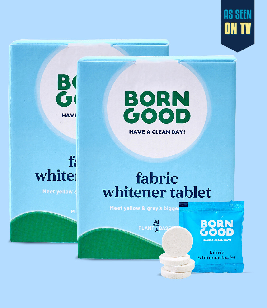 Plant-based Fabric Whitener Tablets